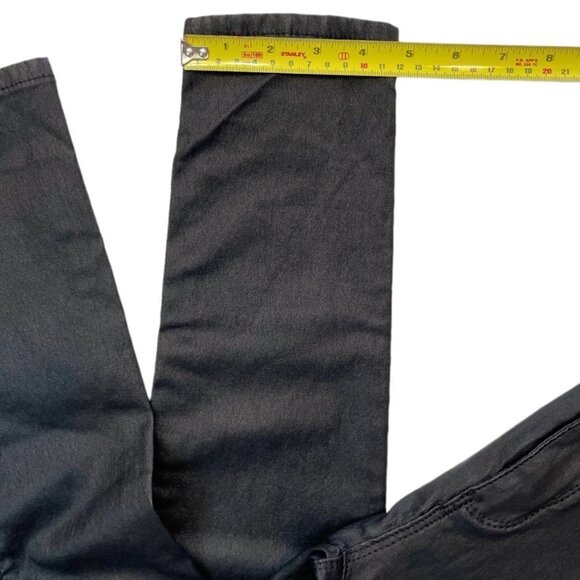 COUNTRY DENIM AUSTRALIA Black‎ Wax Jeans Women's Size 10 Skinny Stretch Mid-Rise - Picture 12 of 13